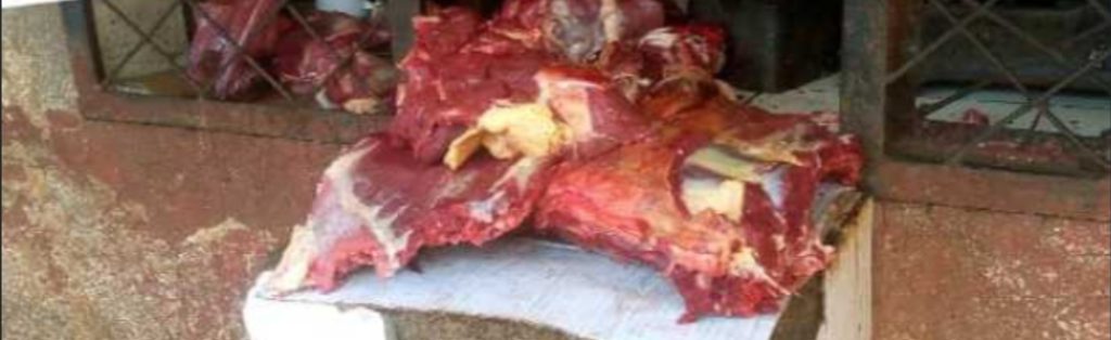 Kissidougou : les bouchers se révoltent et menacent de suspendre leurs activités.