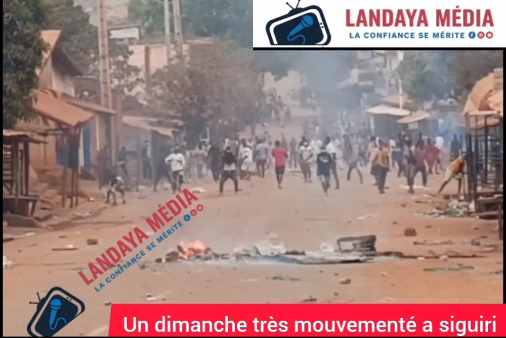 SIGUIRI : Une nuit de chaos fait un mort et un blessé grave.