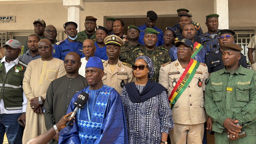 Siguiri a accueilli une forte délégation gouvernementale conduite par le Premier ministre Amadou Oury Bah